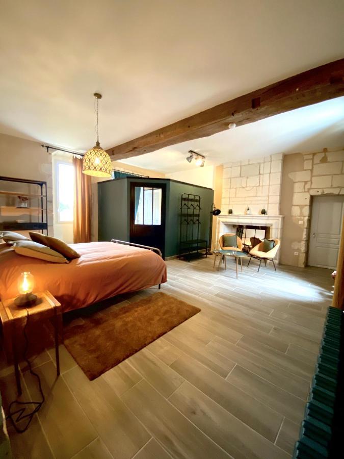 La Gouronerie Bed & Breakfast Parcay-sur-Vienne ภายนอก รูปภาพ